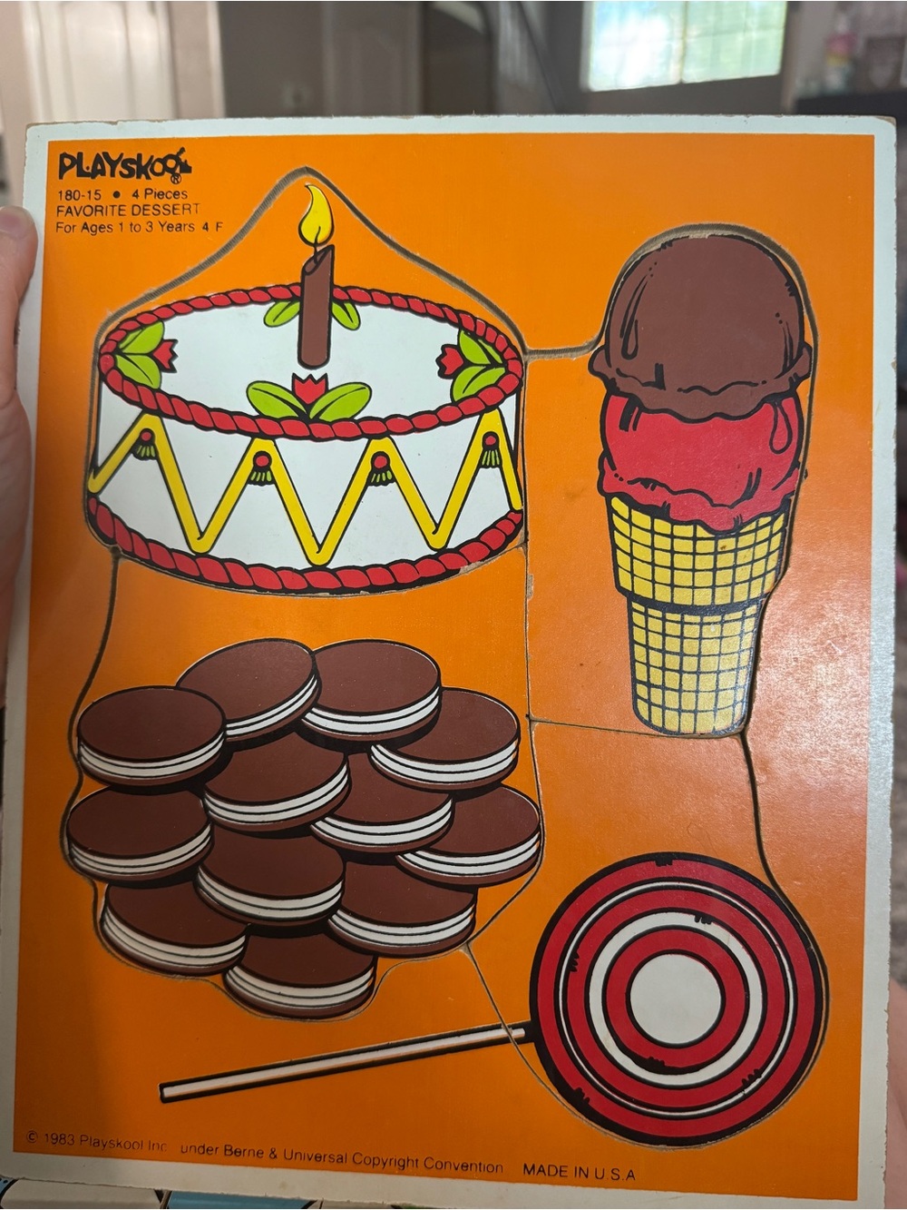 PlaySkool Wood Puzzle Kids